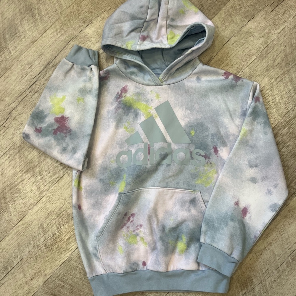 Adidas Kids Tie-Dye Hoodie - Multicolor